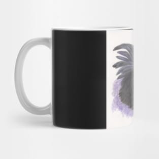 Old Weird Harold, White Crested Black Polish Rooster Mug